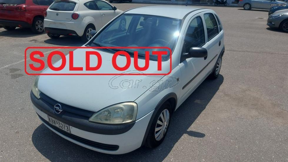 OPEL CORSA 2001